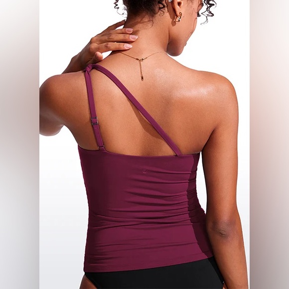 Sunshine Adjustable Ruched Tankini - Picture 4 of 8